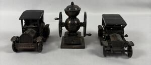 Vintage Diecast Pencil Sharpener Lot Rolls Royce 1905 1917 Hong Kong Metal